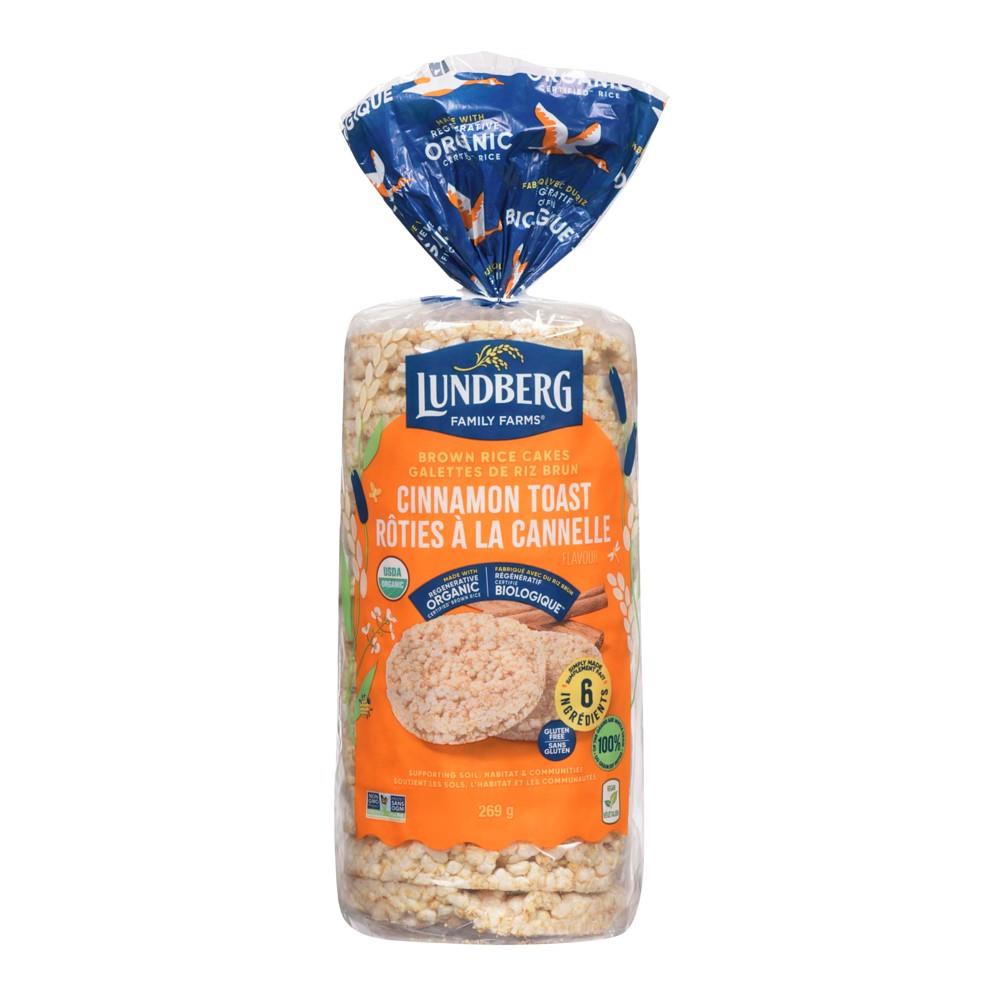 LUNBERG BR RICE CAKES CINNAMON 296G