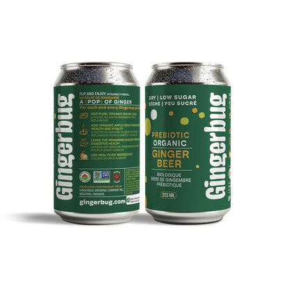 GINGERBUG GINGER BEER - DRY LOW SUGAR / 355ml