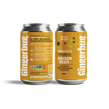 GINGERBUG GINGER BEER - SPICY / 355ml