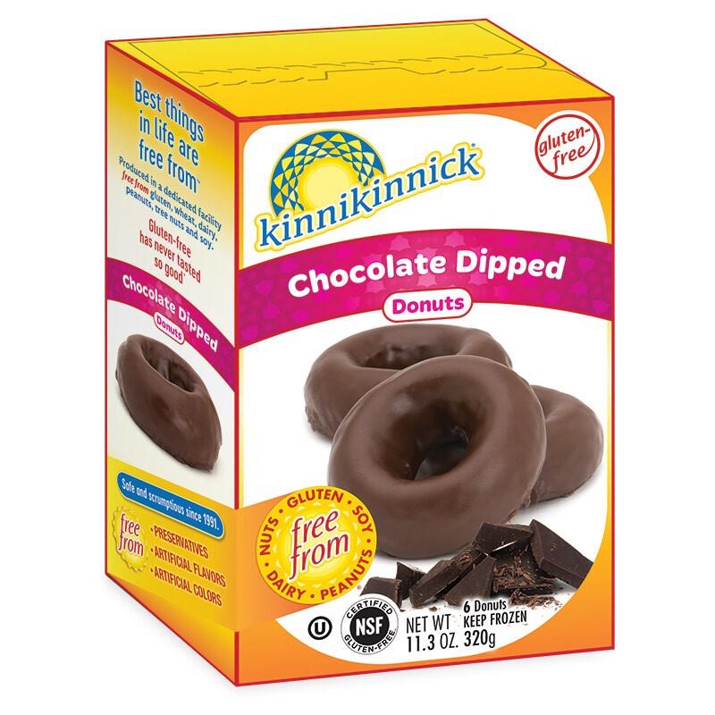 KK DONUTS CHOC DIPPED - 6PK