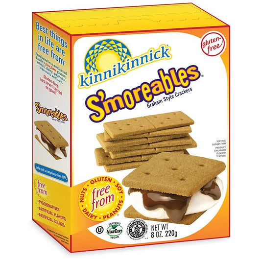 KINNIKINNICK S'MOREABLES GRAHAM CRACKER , 220G