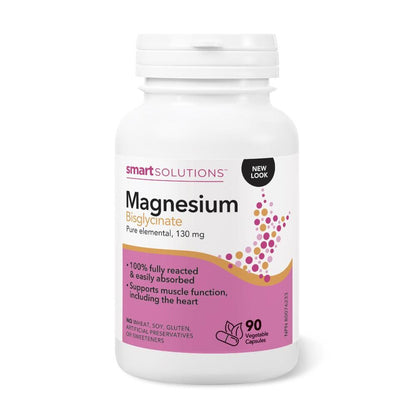 MAGNESIUM BISGLYCINATE - 130mg / 90 CAPSULES
