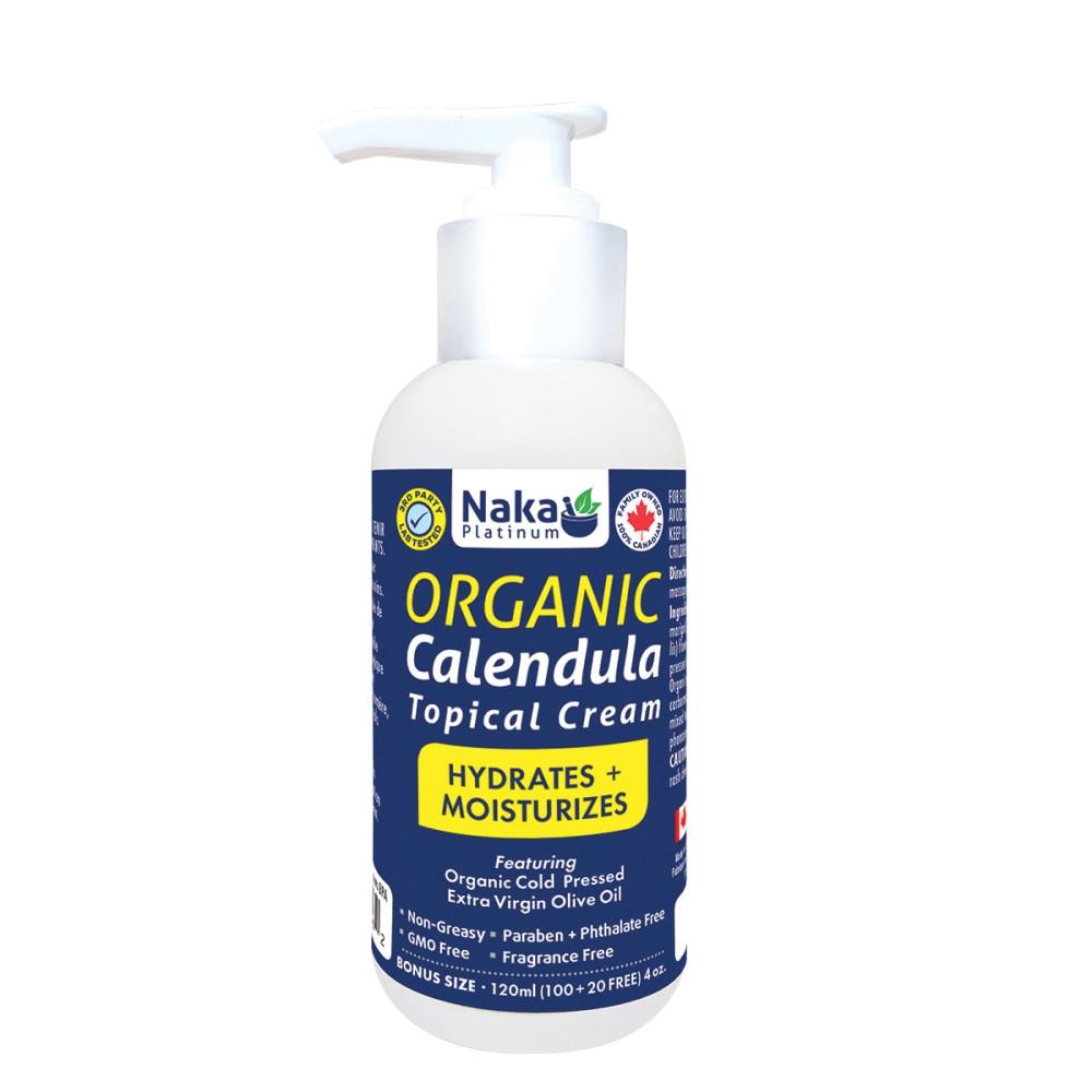 NAKA ORGANIC CALENDULA CREAM - 120ml