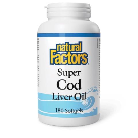 Super Cod Liver Oil, 180 Softgels