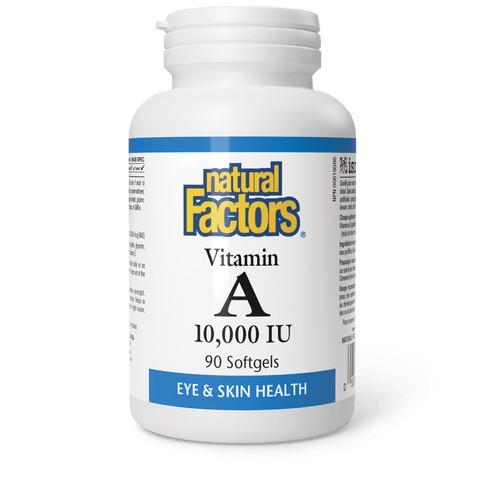 Vitamin A, 10,000 IU - 90 Softgels