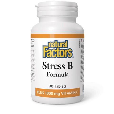 Stress B formula with Vitamin C, 90 Tabs