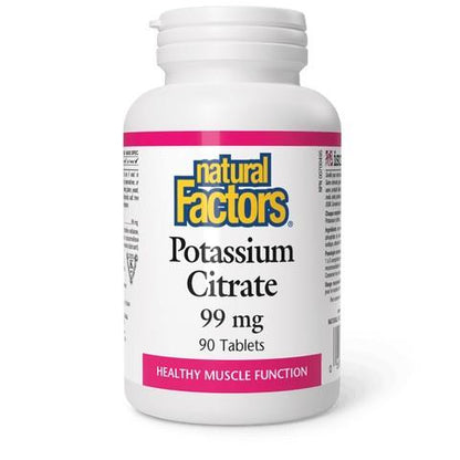 Potassium Citrate, 99mg - 90 Tabs