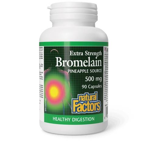 Bromelain, 500mg (extra strength) - 90 Caps