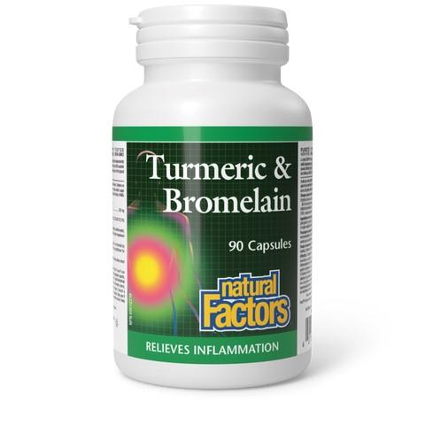 Turmeric & Bromelain, 90 Caps