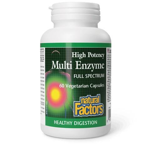 High Potency Multi Enzyme, Full Spectrum, 60 VCaps