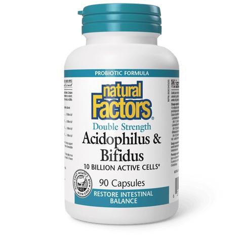 Acidophilus/Bifidus, 10 Billion / 90caps