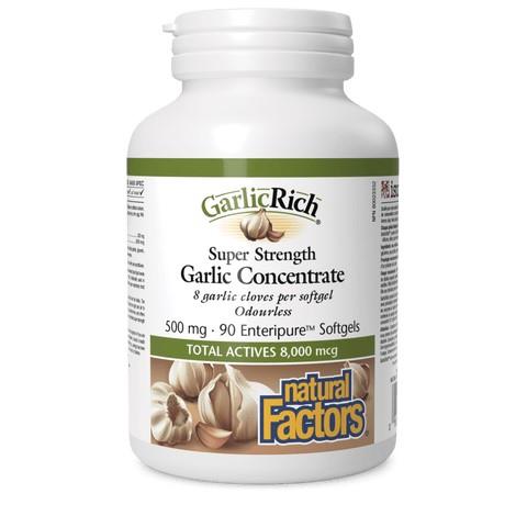Garlic Rich (Super Strength and Odourless) , 500mg - 90 Softgels