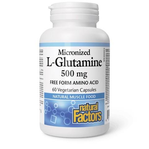 L-Glutamine, 500mg - 60VCaps