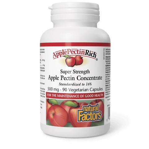 NATURAL FACTORS APPLE PECTIN CONCENTRATE 500mg 90 VCAPS