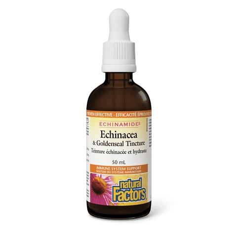 Anti-Cold Echinacea & Goldenseal Tincture, Organic - 50ml