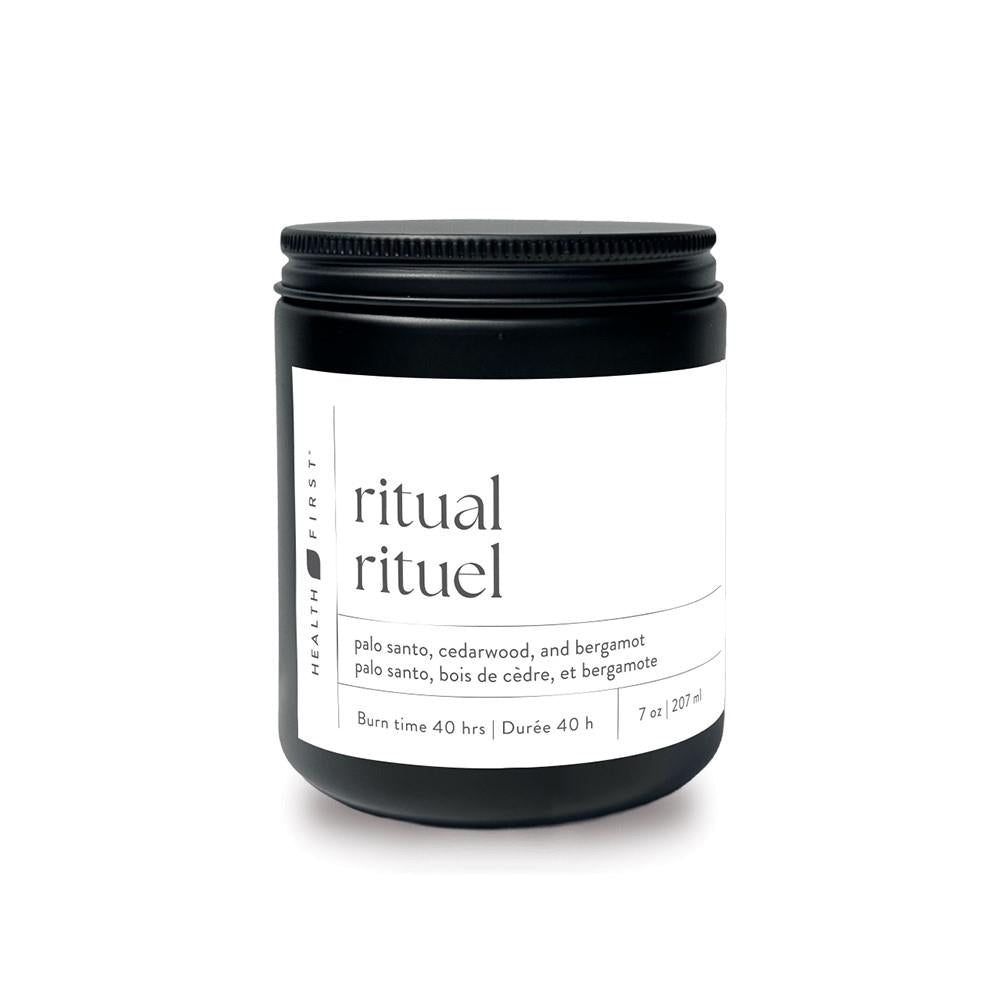HEALTH FIRST SCENTED CANDLE - RITUAL
