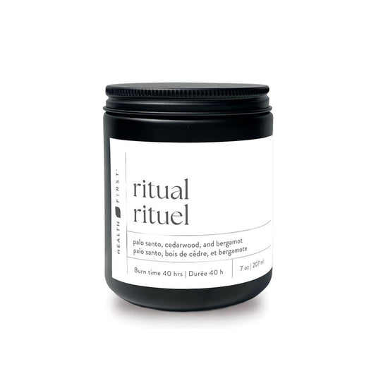 HEALTH FIRST SCENTED CANDLE - RITUAL