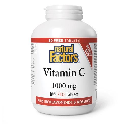 NF VITAMIN C w BIOFLAVONOIDS - 1000mg / 210 TABS