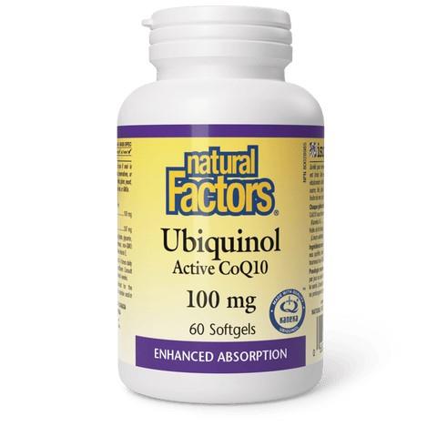 Ubiquinol QH COQ10, 100mg/60 Softgels