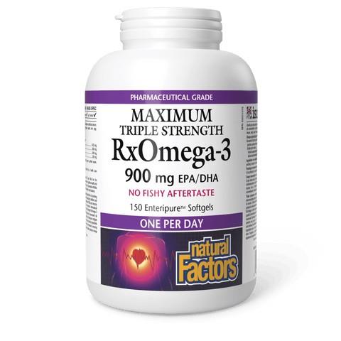 RxOmega-3 900mg EPA/DHA, 150 Softgels