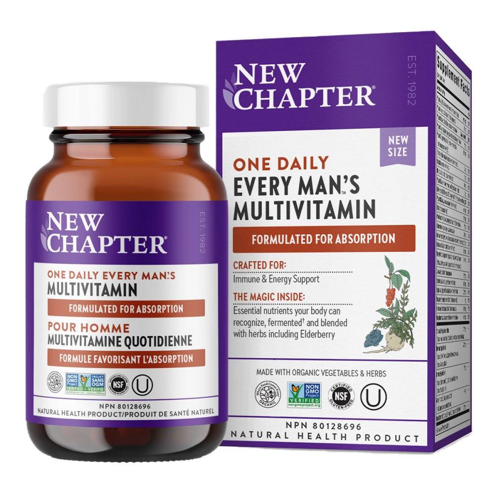 NEW CHAPTER EVERY MAN'S MULTIVITAMIN - 30 TABLETS