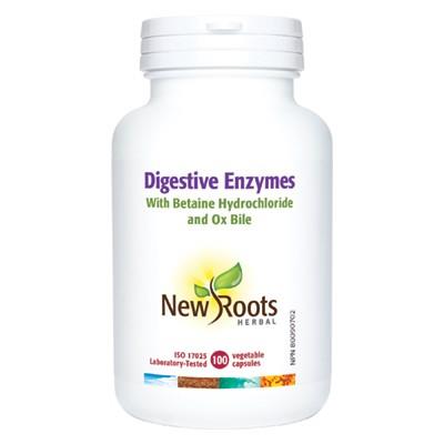 NR DIGESTIVE ENZYMES W BETAINE, 100CAPS