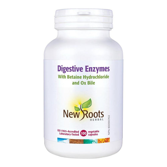 NR DIGESTIVE ENZYMES W BETAINE, 100CAPS