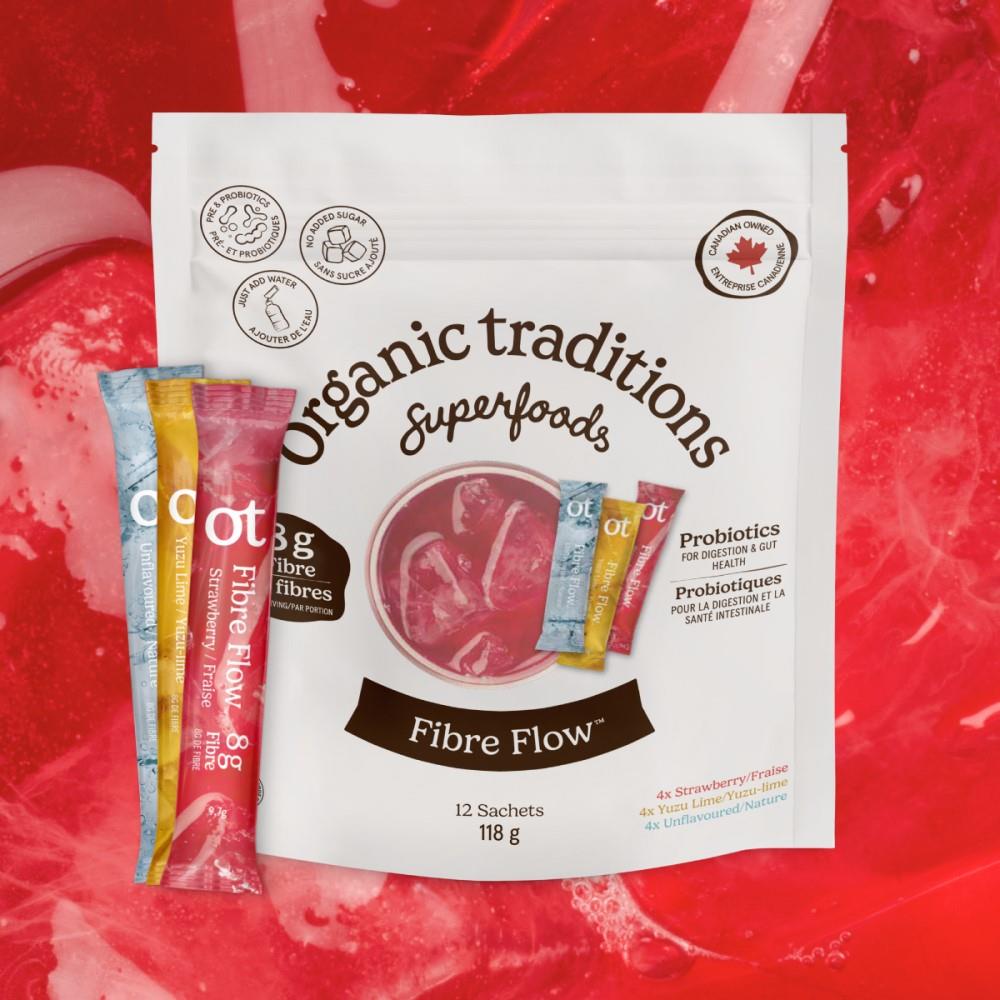 FIBRE FLOW - VARIETY PACK / 12 x 9g SACHETS