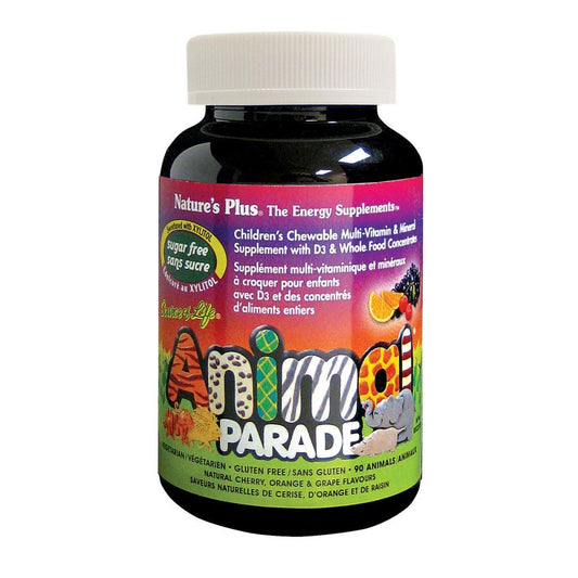 Animal Parade Multi-Vitamin - 90 Chewables (Assorted Flavours)
