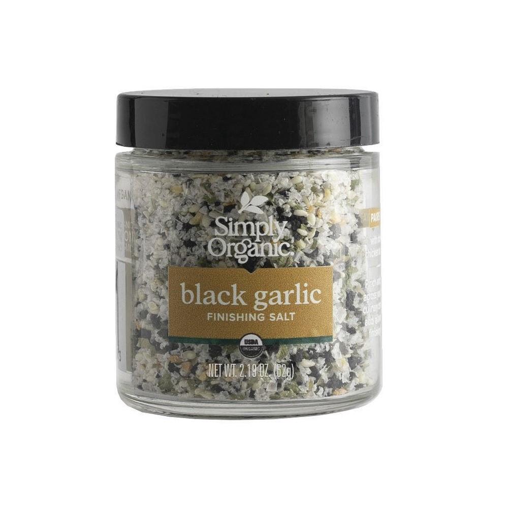 FINISHING SALT BLACK GARLIC - 62g