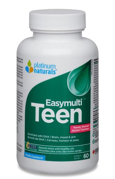 Teen Vitality For Young Women - 60 Softgels