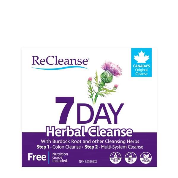 PRAIRIE NATURAL RECLEANSE HERBAL CLEANSE 7 DAY