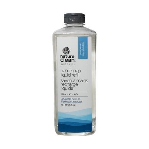 NATURE CLEAN HAND SOAP FRAGRANCE FREE, 1L