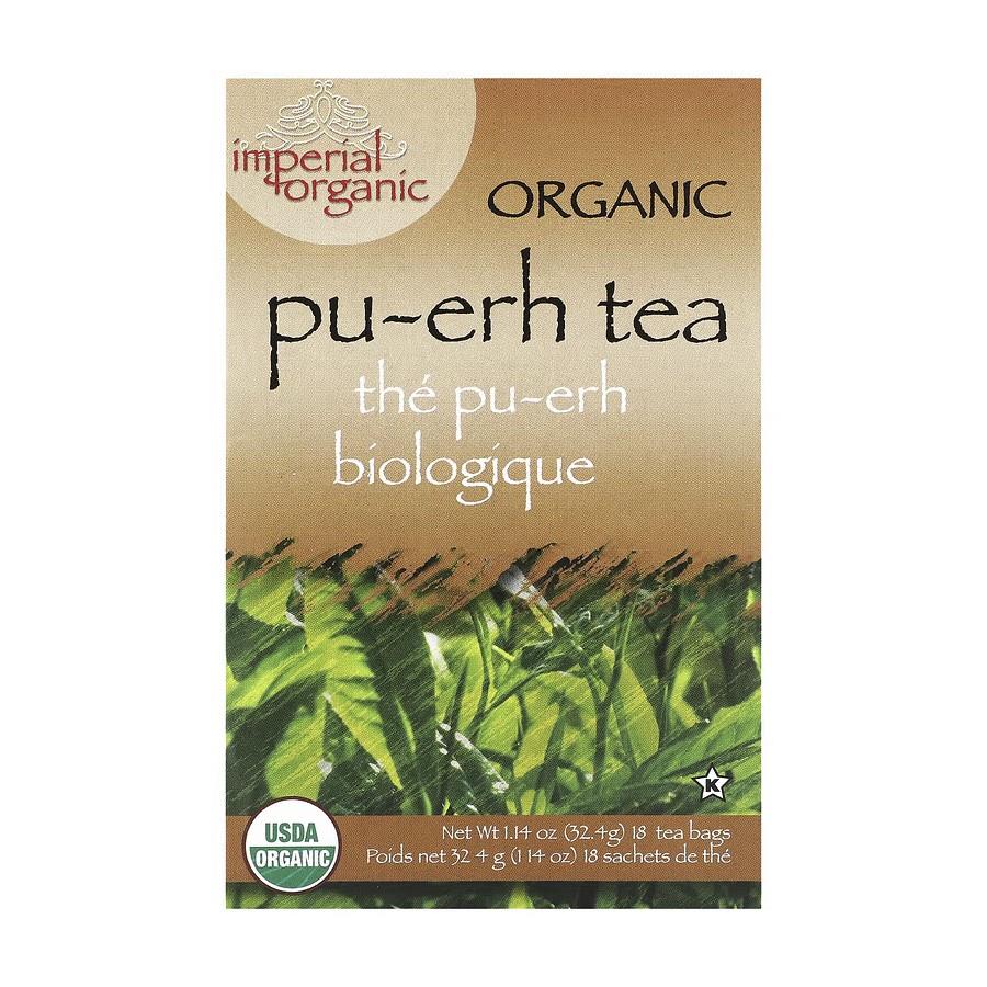 IMPERIAL ORGANIC PU-ERH TEA - 18 TEA BAGS