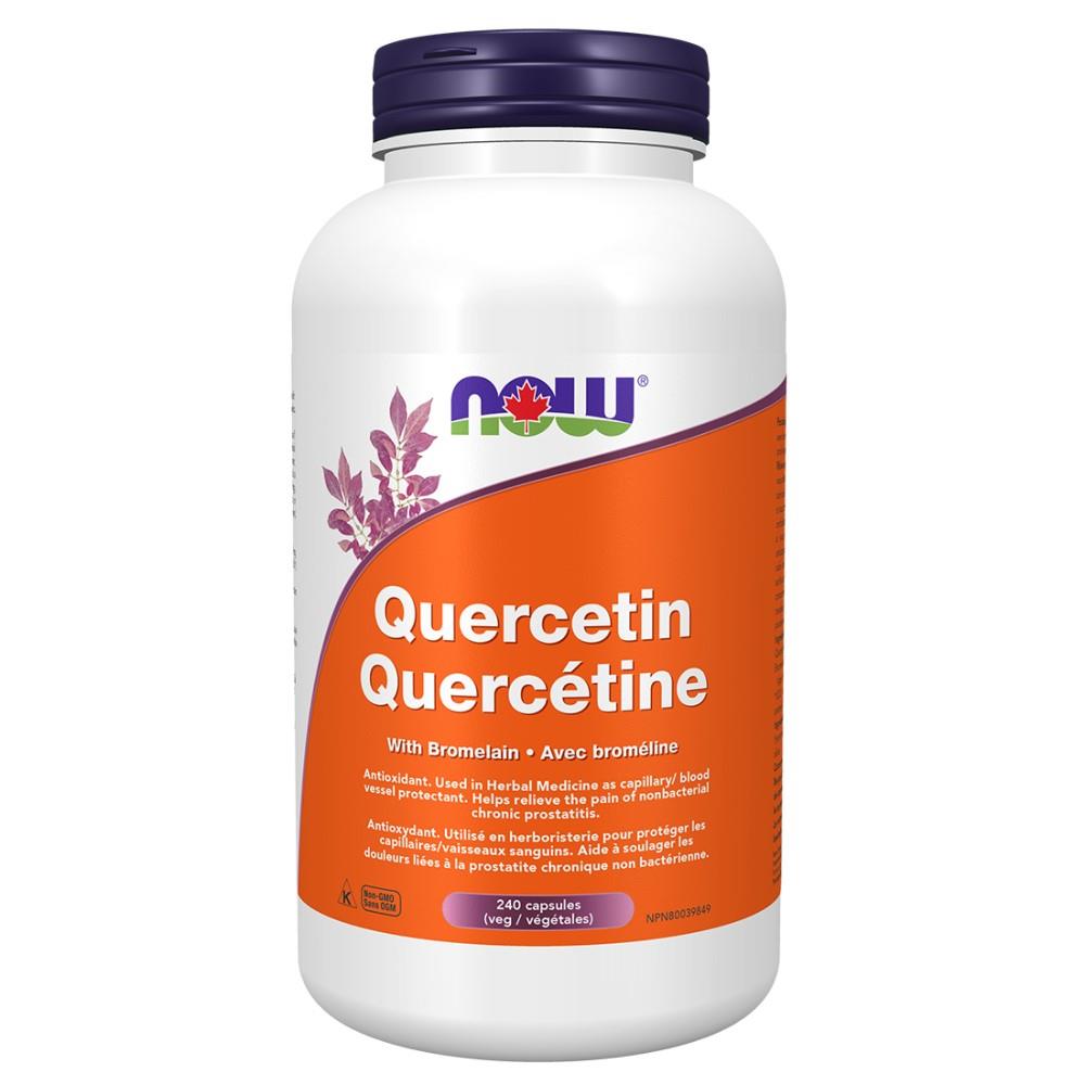 NOW QUERCETIN & BROMELAIN 240 VCAPS