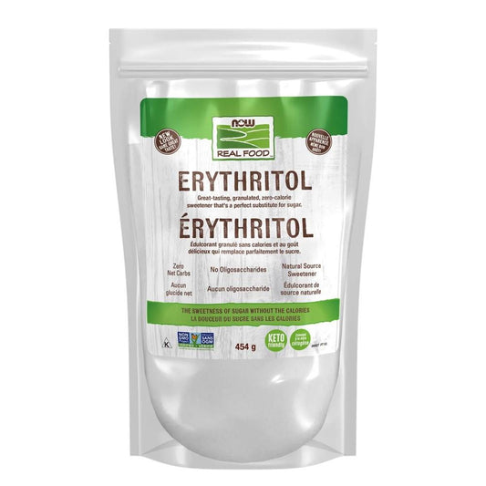 NOW ERYTHRITOL NON-GMO - 454g