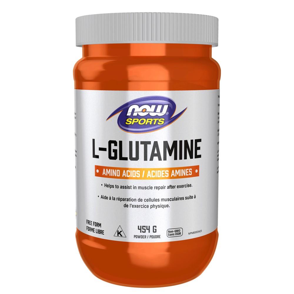 NOW L-GLUTAMINE POWDER - 454g