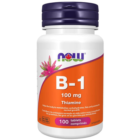 B-1 Thiamine - 100mg/ 100 tabs