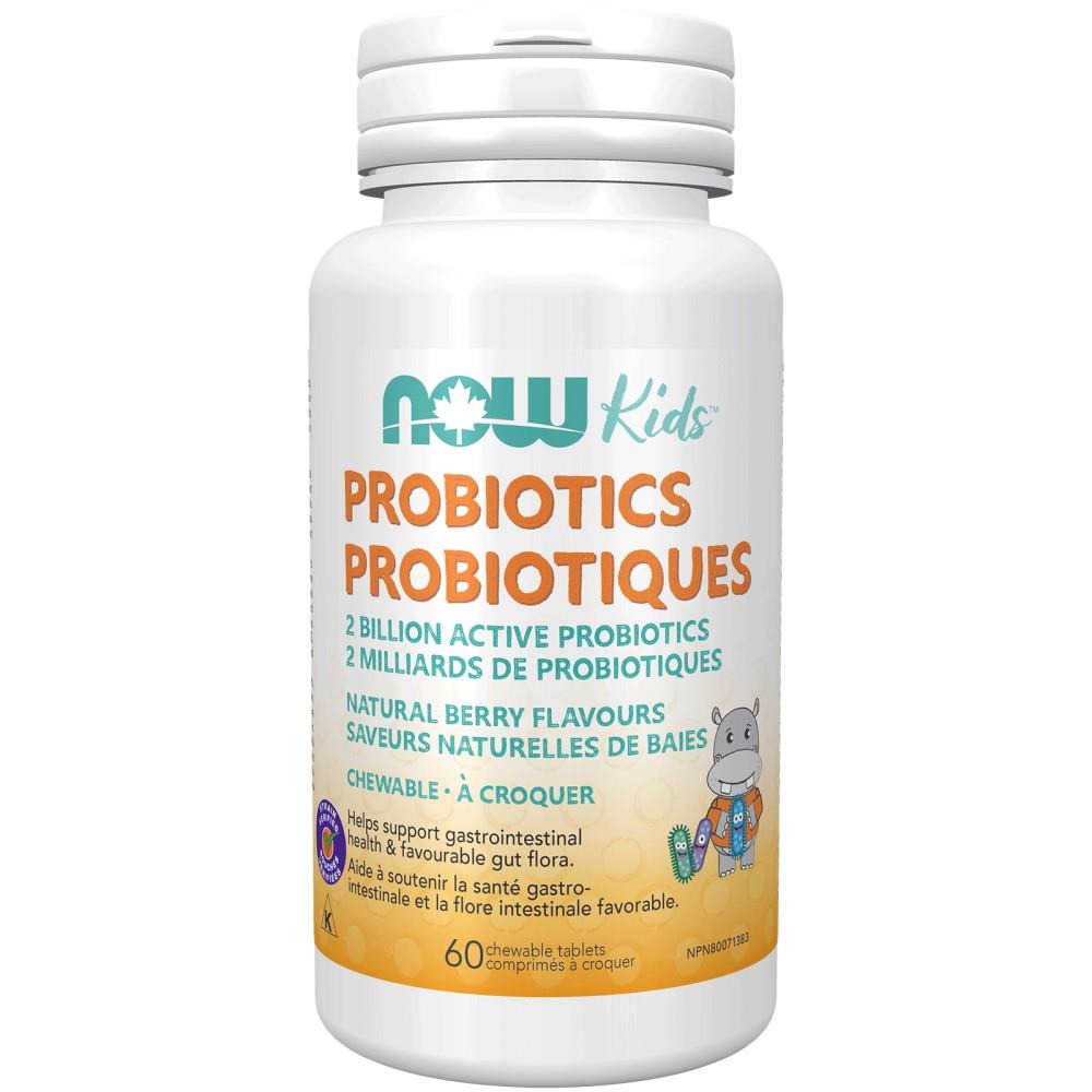 NOW KIDS PROBIOTICS - 2B / 60 CHEWTABS