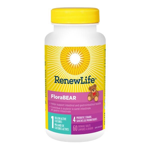 RENEW LIFE FLORABEAR KIDS, 120PC