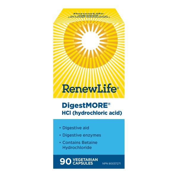 RENEW LIFE DIGESTMORE HCI , 90VCAPS