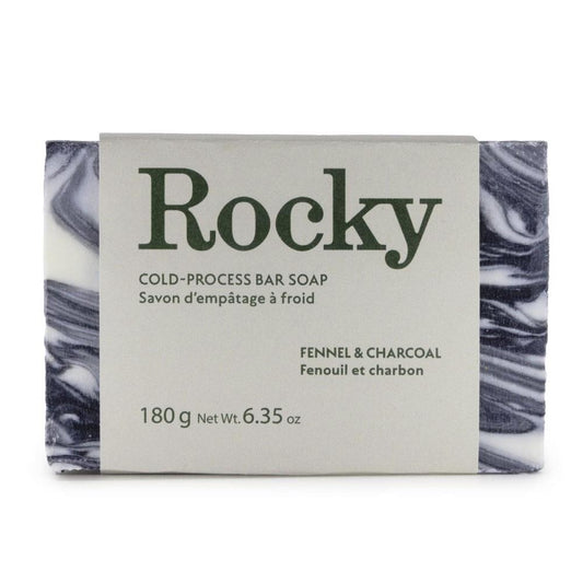 SOAP BAR - FENNEL & CHARCOAL / 180g