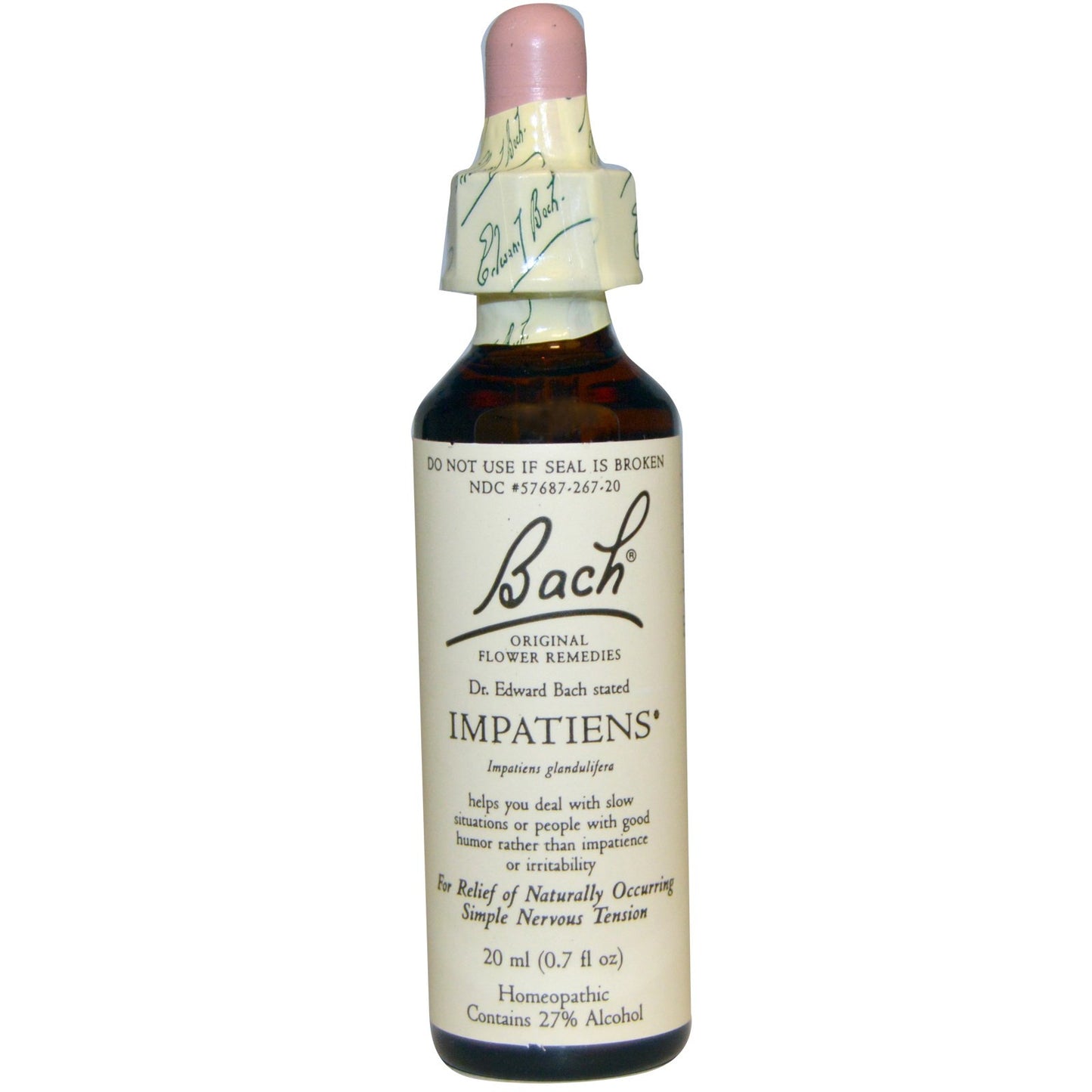 BACH FLOWER REMEDY IMPATIENTS, 20ML