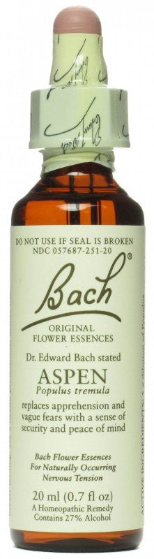 Bach Flower Remedy  Aspen - 20mlL