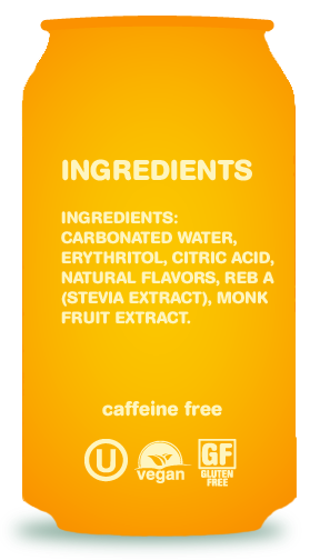 Zevia Zero Calorie Soda (Orange) - Ingredients - Homegrown Foods, Stony Plain
