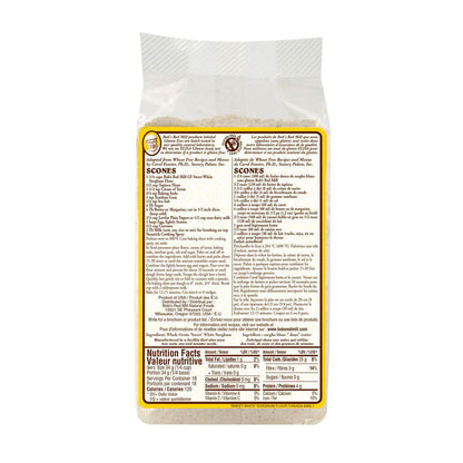 Bob's Red Mill Sweet White Sorghum Flour Nutritional Panel