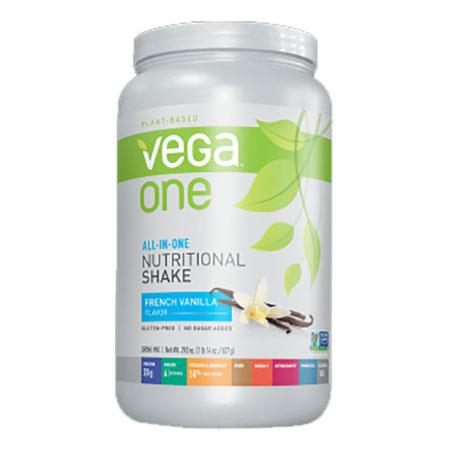 Vega One All-In-One Nutritional Shake, French Vanilla, 827g