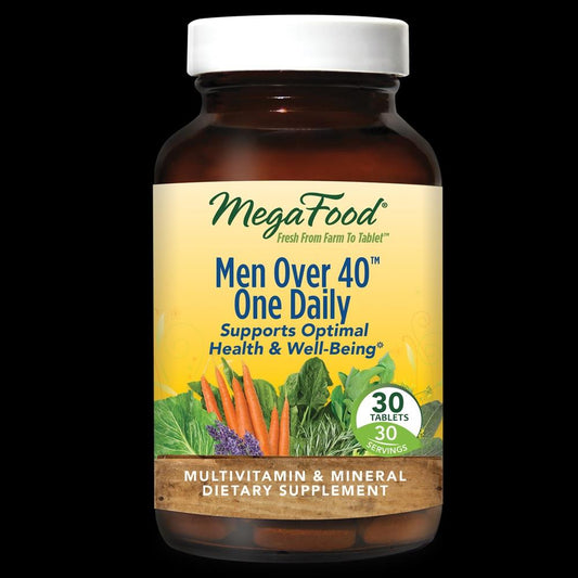 MEGA FOOD MEN OVER 40 ONE DAILY, 30TABS
