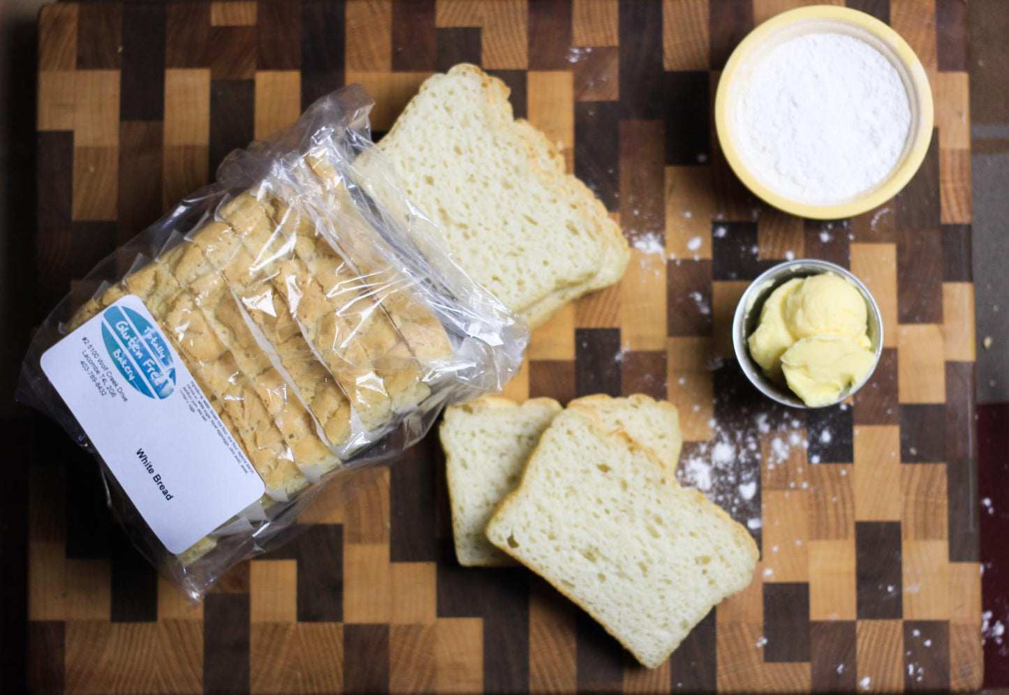 TOTALLY GLUTEN FREE BAKERY Bread White