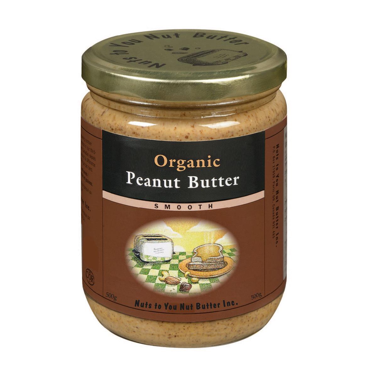 NUTS TO YOU PEANUT BUTTER SMOOTH, 500G